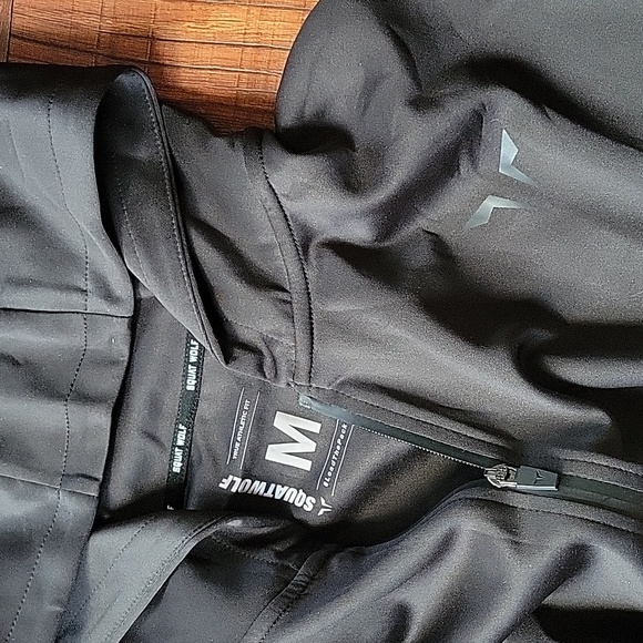 Squat Wolf Cropped Track Jacket - Picture 3 of 5